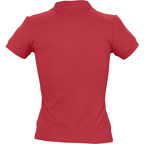 Polo Shirt - People , Sol´s, rot, Baumwolle, M, 63,00cm x 46,00cm (Länge x Breite), Bild 2