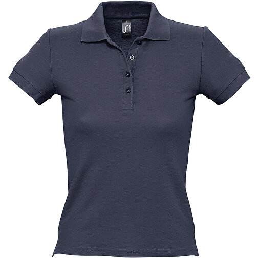 Polo Shirt - People , Sol´s, navy, Baumwolle, XL, 67,00cm x 52,00cm (Länge x Breite), Bild 1