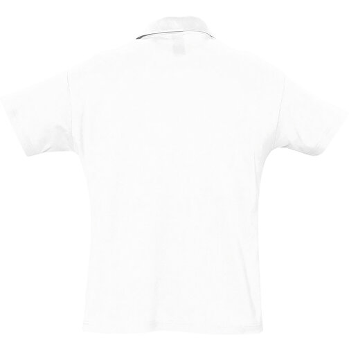 Polo Shirt - Summer Ii , Sol´s, weiss, Baumwolle, M, 72,00cm x 53,00cm (Länge x Breite), Bild 2