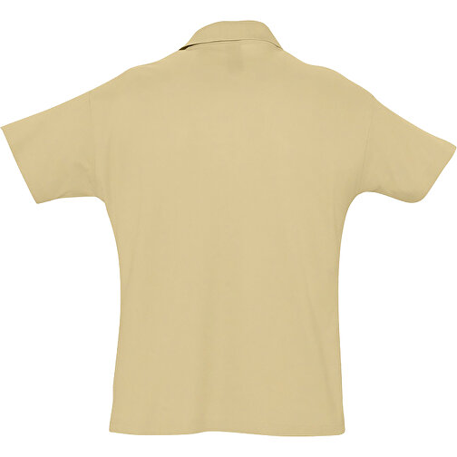 Polo Shirt - Summer Ii , Sol´s, sand, Baumwolle, XL, 76,00cm x 59,00cm (Länge x Breite), Bild 2
