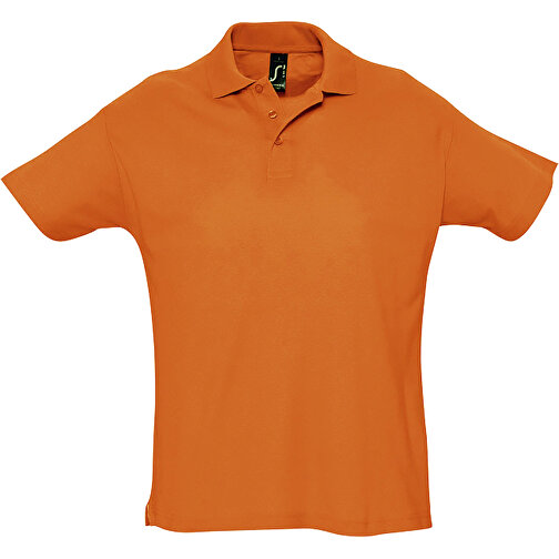Polo Shirt - Summer Ii , Sol´s, orange, Baumwolle, L, 74,00cm x 56,00cm (Länge x Breite), Bild 1