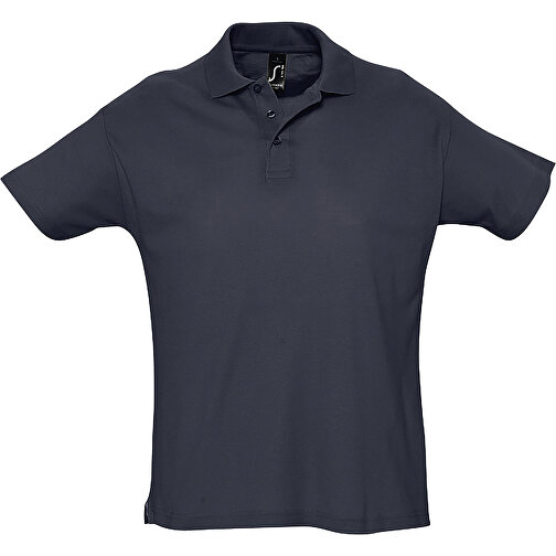 Polo Shirt - Summer Ii , Sol´s, navy, Baumwolle, XXL, 79,00cm x 62,00cm (Länge x Breite), Bild 1