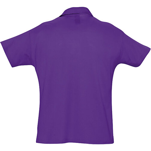 Polo Shirt - Summer Ii , Sol´s, dunkellila, Baumwolle, L, 74,00cm x 56,00cm (Länge x Breite), Bild 2