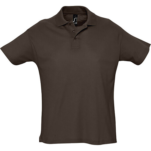 Polo Shirt - Summer Ii , Sol´s, schokolade, Baumwolle, XXL, 79,00cm x 62,00cm (Länge x Breite), Bild 1