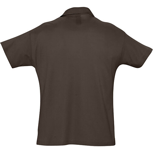 Polo Shirt - Summer Ii , Sol´s, schokolade, Baumwolle, XL, 76,00cm x 59,00cm (Länge x Breite), Bild 2