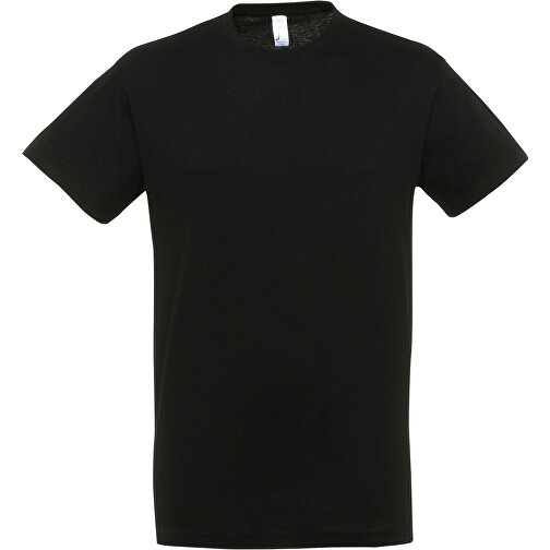 T-Shirt - Regent , Sol´s, tiefschwarz, Baumwolle, XXS, 60,00cm x 46,00cm (Länge x Breite), Bild 1