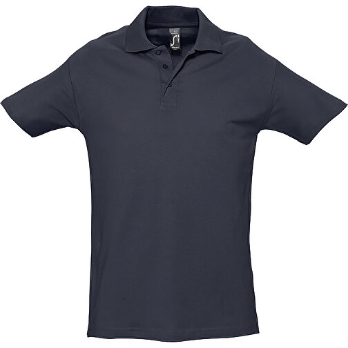 Polo Shirt - Spring Ii , Sol´s, navy, Baumwolle, XXL, 79,00cm x 62,00cm (Länge x Breite), Bild 1