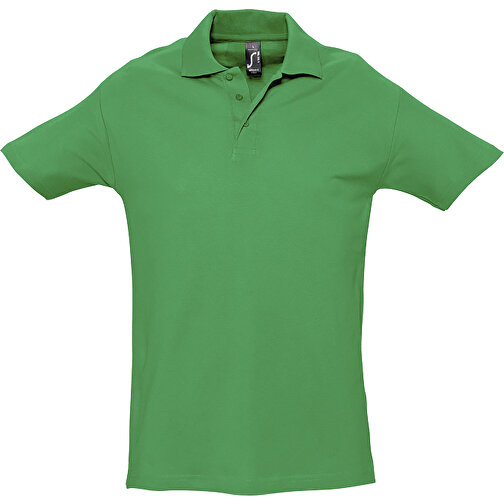 Polo Shirt - Spring Ii , Sol´s, grasgrün, Baumwolle, M, 72,00cm x 53,00cm (Länge x Breite), Bild 1
