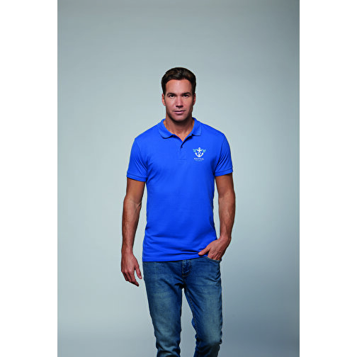 Polo Shirt - Perfect Men , Sol´s, weiss, Baumwolle, XL, 76,00cm x 58,00cm (Länge x Breite), Bild 4