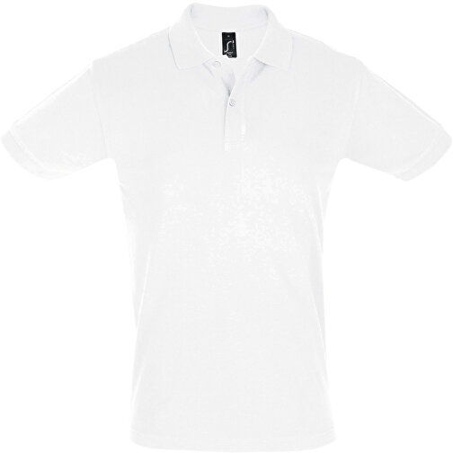 Polo Shirt - Perfect Men , Sol´s, weiss, Baumwolle, M, 72,00cm x 52,00cm (Länge x Breite), Bild 1