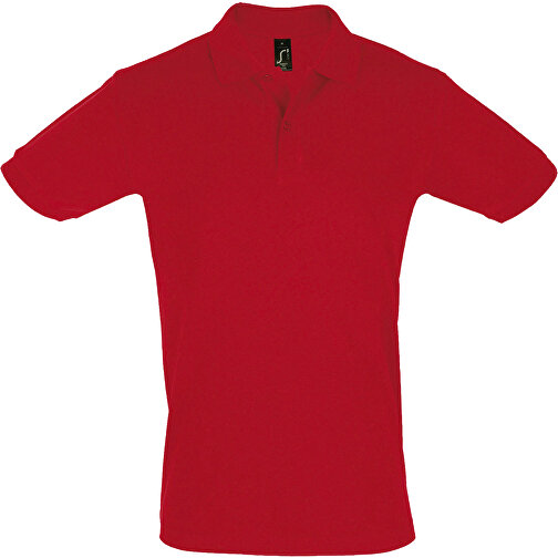 Polo Shirt - Perfect Men , Sol´s, rot, Baumwolle, XL, 76,00cm x 58,00cm (Länge x Breite), Bild 1