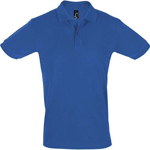 Polo Shirt - Perfect Men , Sol´s, royal blue, Baumwolle, XXL, 79,00cm x 61,00cm (Länge x Breite), Bild 1