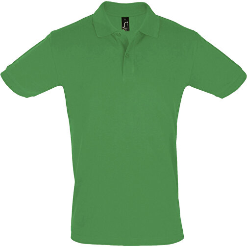 Polo Shirt - Perfect Men , Sol´s, grasgrün, Baumwolle, S, 70,00cm x 49,00cm (Länge x Breite), Bild 1
