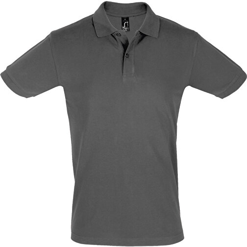 Polo Shirt - Perfect Men , Sol´s, dunkelgrau, Baumwolle, S, 70,00cm x 49,00cm (Länge x Breite), Bild 1