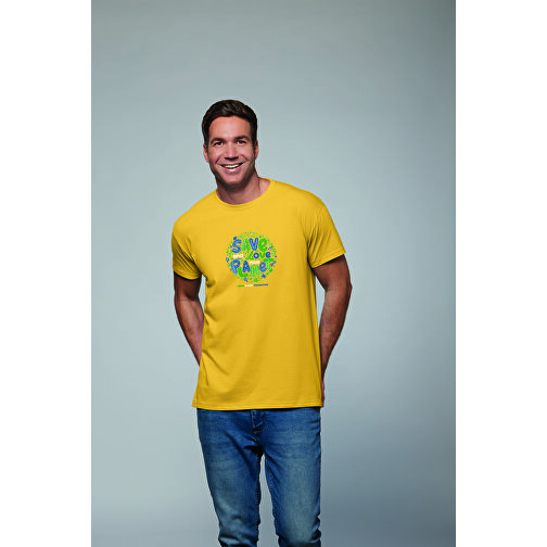 T-Shirt - Imperial , Sol´s, apfelgrün, Baumwolle, L, 74,00cm x 56,00cm (Länge x Breite), Bild 4
