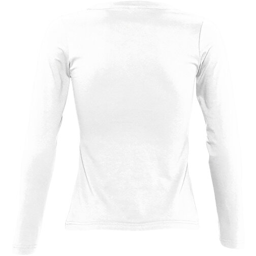 T-Shirt - Majestic , Sol´s, weiss, Baumwolle, L, 64,00cm x 46,00cm (Länge x Breite), Bild 2