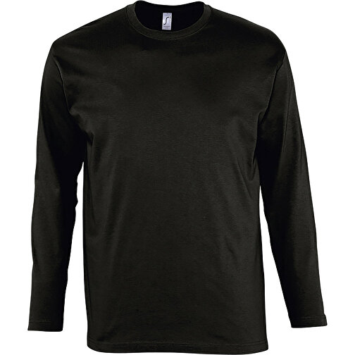 T-Shirt - Monarch , Sol´s, tiefschwarz, Baumwolle, S, 69,50cm x 50,00cm (Länge x Breite), Bild 1