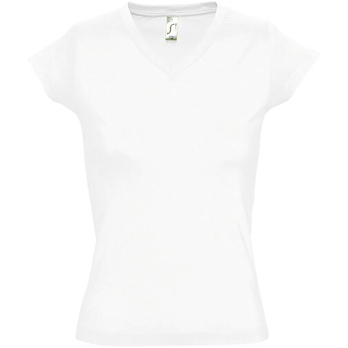 T-Shirt - Moon , Sol´s, weiss, Baumwolle, XL, 66,00cm x 50,00cm (Länge x Breite), Bild 1