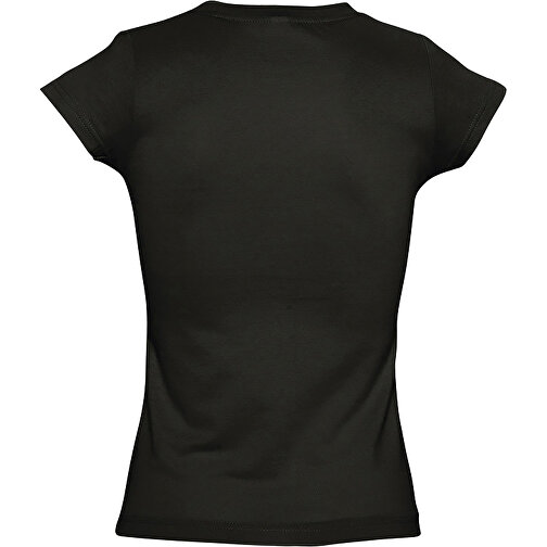 T-Shirt - Moon , Sol´s, tiefschwarz, Baumwolle, M, 62,00cm x 44,00cm (Länge x Breite), Bild 2