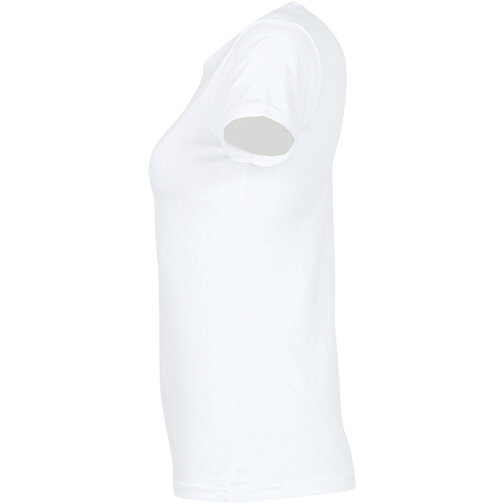 T-Shirt - Miss , Sol´s, weiß, Baumwolle, XXL, 66,00cm x 52,00cm (Länge x Breite), Bild 3