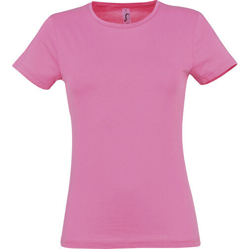 T-Shirt - Miss , Sol´s, orchideen-pink, Baumwolle, S, 58,00cm x 40,00cm (Länge x Breite), Bild 1