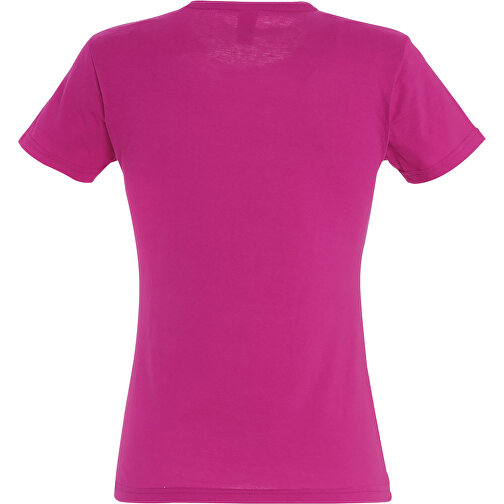 T-Shirt - Miss , Sol´s, fuchsia, Baumwolle, XXL, 66,00cm x 52,00cm (Länge x Breite), Bild 2