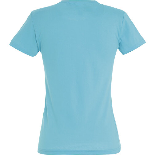 T-Shirt - Miss , Sol´s, atoll blau, Baumwolle, S, 58,00cm x 40,00cm (Länge x Breite), Bild 2