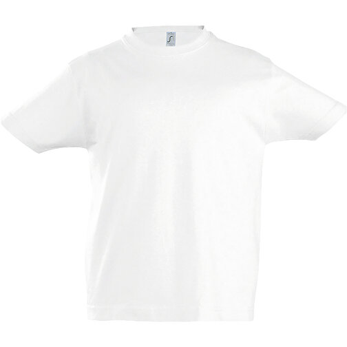 T-Shirt - Imperial Kids , Sol´s, weiß, Baumwolle, XXL, 118,00cm x 128,00cm (Länge x Breite), Bild 1