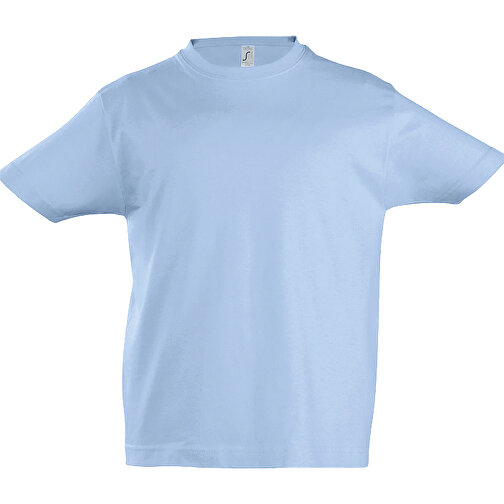 T-Shirt - Imperial Kids , Sol´s, himmelsblau, Baumwolle, XXL, 118,00cm x 128,00cm (Länge x Breite), Bild 1