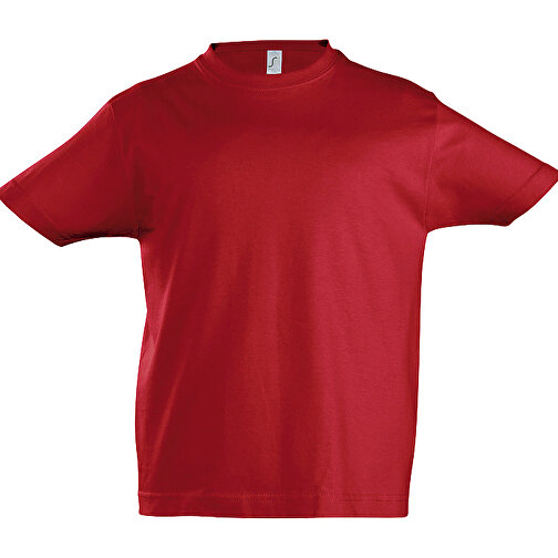 T-Shirt - Imperial Kids , Sol´s, rot, Baumwolle, XL, 106,00cm x 116,00cm (Länge x Breite), Bild 1