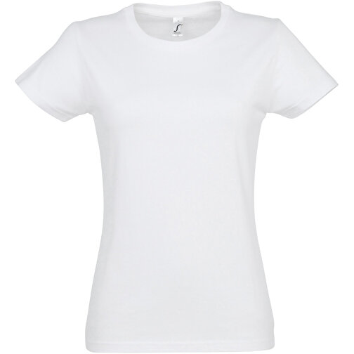 T-Shirt - Imperial Women , Sol´s, weiss, Baumwolle, S, 61,00cm x 41,00cm (Länge x Breite), Bild 1