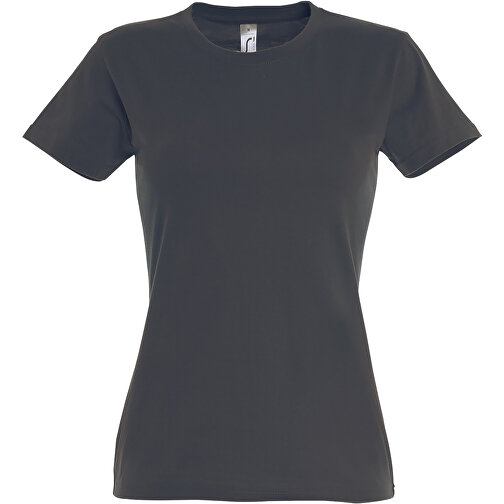 T-Shirt - Imperial Women , Sol´s, mausgrau, Baumwolle, XXL, 69,00cm x 53,00cm (Länge x Breite), Bild 1