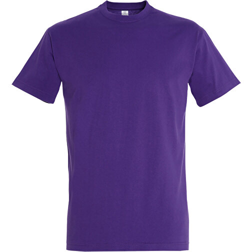 T-Shirt - Imperial , Sol´s, dunkellila, Baumwolle, XXL, 78,00cm x 62,00cm (Länge x Breite), Bild 1
