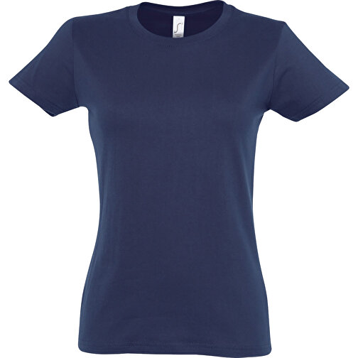 T-Shirt - Imperial Women , Sol´s, französische navy, Baumwolle, XXL, 69,00cm x 53,00cm (Länge x Breite), Bild 1