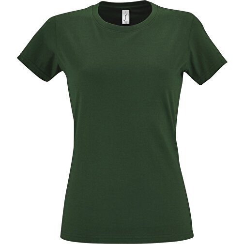 T-Shirt - Imperial Women , Sol´s, flaschen-grün, Baumwolle, XL, 67,00cm x 50,00cm (Länge x Breite), Bild 1