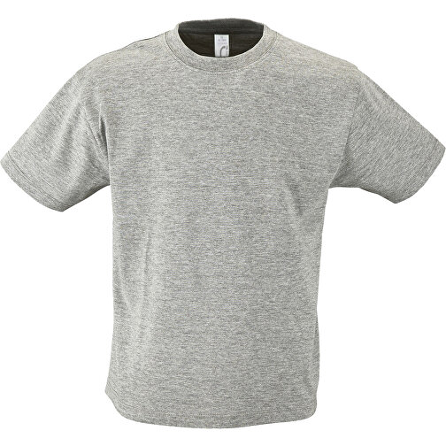 T-Shirt - Regent Kids , Sol´s, graue melange, Baumwolle, L, 96,00cm x 104,00cm (Länge x Breite), Bild 1