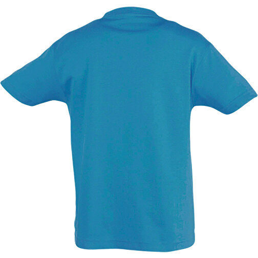 T-Shirt - Regent Kids , Sol´s, aqua, Baumwolle, L, 96,00cm x 104,00cm (Länge x Breite), Bild 2