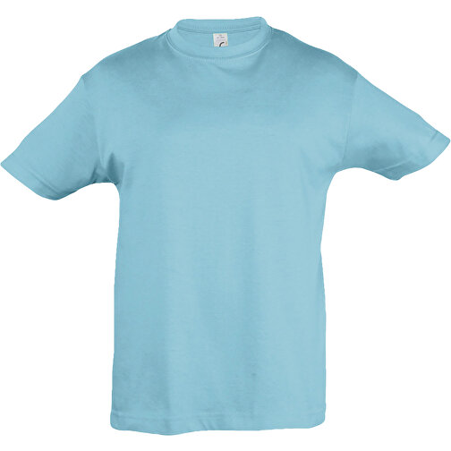 T-Shirt - Regent Kids , Sol´s, atoll blau, Baumwolle, XXL, 118,00cm x 128,00cm (Länge x Breite), Bild 1