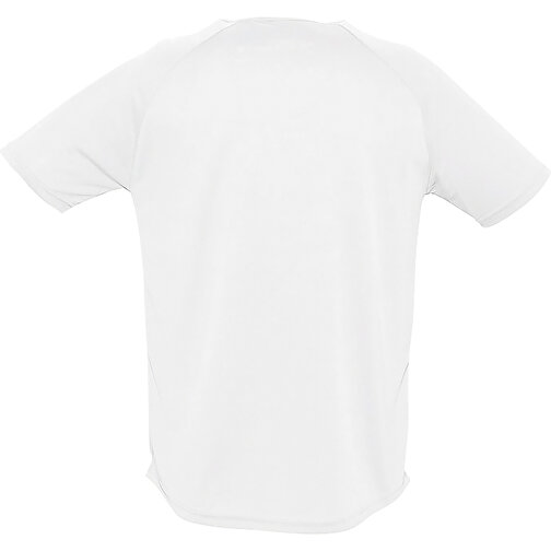 T-Shirt - Sporty , Sol´s, weiß, Polyester, XL, 76,00cm x 59,00cm (Länge x Breite), Bild 2