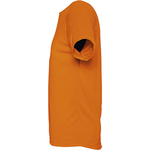 T-Shirt - Sporty , Sol´s, orange, Polyester, XS, 68,00cm x 47,00cm (Länge x Breite), Bild 3