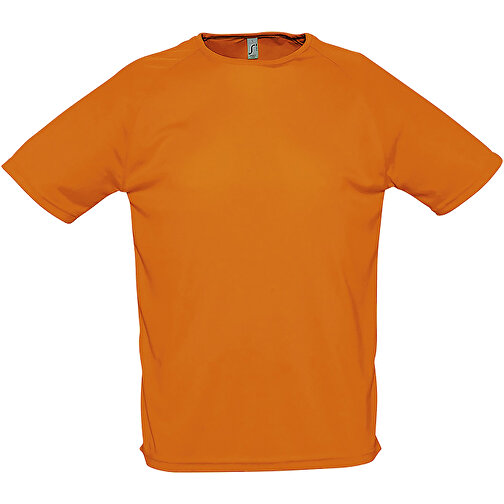 T-Shirt - Sporty , Sol´s, orange, Polyester, S, 70,00cm x 50,00cm (Länge x Breite), Bild 1