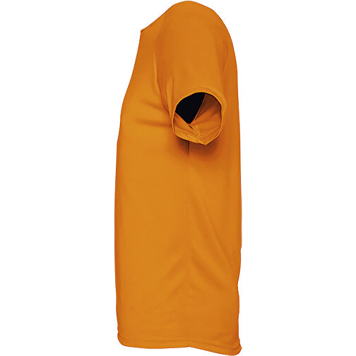 T-Shirt - Sporty , Sol´s, neon orange, Polyester, L, 74,00cm x 56,00cm (Länge x Breite), Bild 3