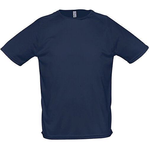 T-Shirt - Sporty , Sol´s, französische navy, Polyester, XXL, 78,00cm x 62,00cm (Länge x Breite), Bild 1