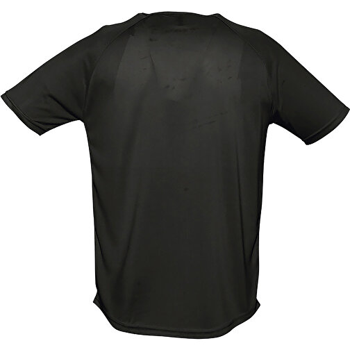 T-Shirt - Sporty , Sol´s, schwarz, Polyester, S, 70,00cm x 50,00cm (Länge x Breite), Bild 2
