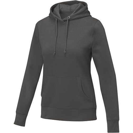 Charon Damen Kapuzenpullover , storm grey, Strick 50% Baumwolle, 50% Polyester, 240 g/m2, 2XL, , Bild 1