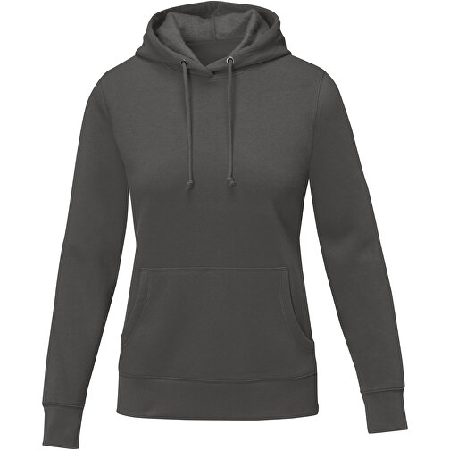 Charon Damen Kapuzenpullover , storm grey, Strick 50% Baumwolle, 50% Polyester, 240 g/m2, 2XL, , Bild 3