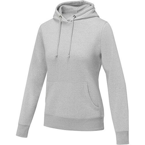 Charon Damen Kapuzenpullover , heather grau, Strick 65% Baumwolle, 26% Polyester, 9% Viskose, 240 g/m2, XXL, , Bild 1