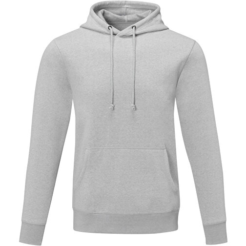 Charon Herren Kapuzenpullover , heather grau, Strick 65% Baumwolle, 26% Polyester, 9% Viskose, 240 g/m2, 3XL, , Bild 3