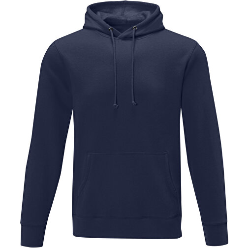 Charon Herren Kapuzenpullover , navy, Strick 50% Baumwolle, 50% Polyester, 240 g/m2, 4XL, , Bild 3