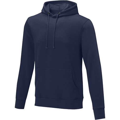 Charon Herren Kapuzenpullover , navy, Strick 50% Baumwolle, 50% Polyester, 240 g/m2, S, , Bild 1